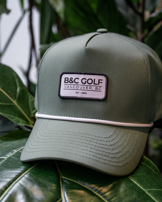 B&C Golf Green Rope Hat