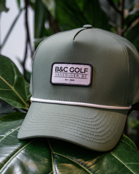 The B&C Golf Green Rope Hat: Embracing BC Inspiration with Style and Functionality